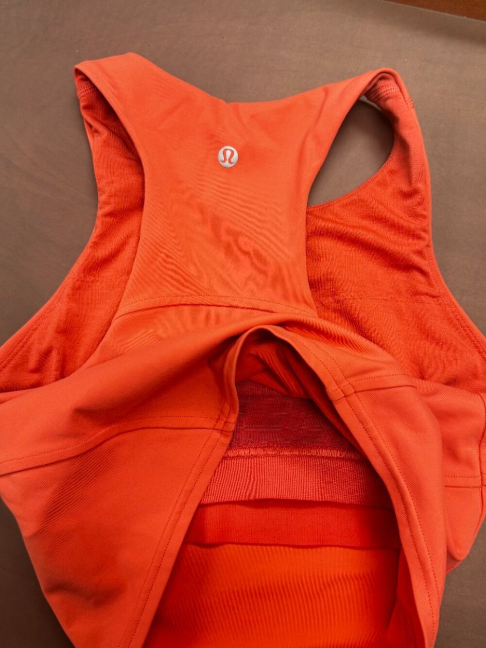 Lululemon Sz 6 Lot Crop Tank, Crop Pink Stripe Legging, Black Tank & Biker Short - Picture 4 of 10